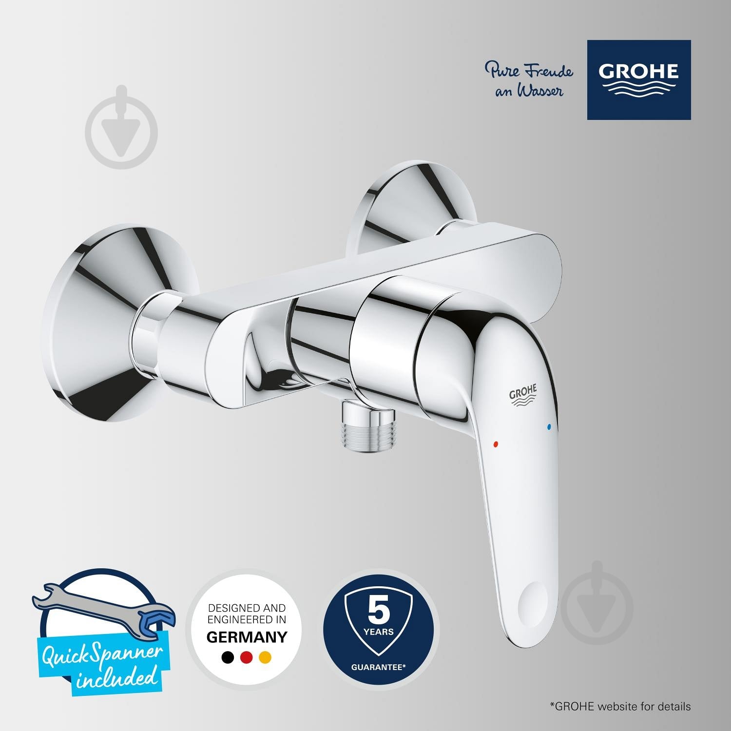Смеситель для душа Grohe Swift 1/2″ (24333001) - фото 5 Смеситель для душа Grohe Swift 1/2″ (24333001) - фото 5