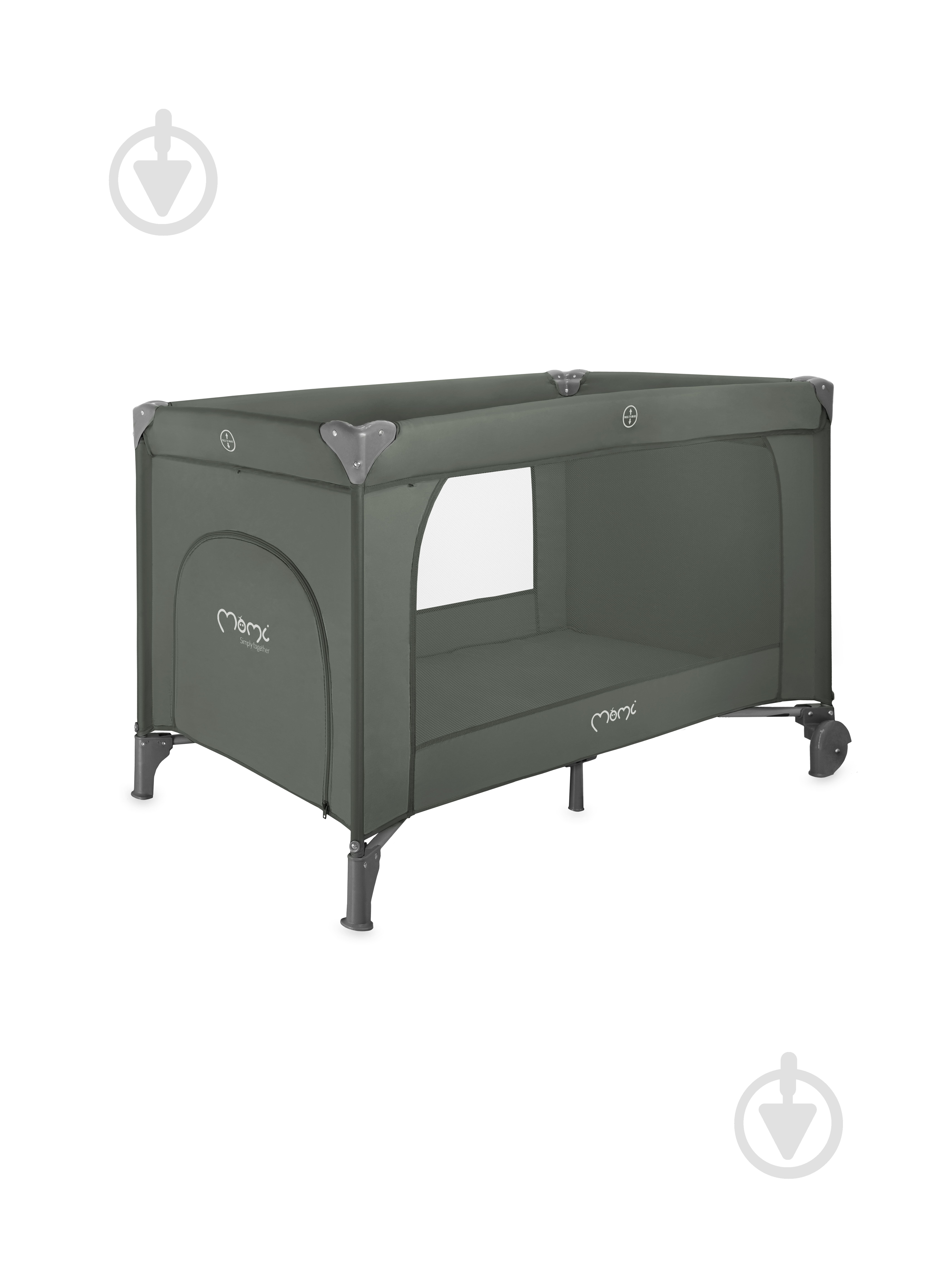Манеж MoMi BELOVE PLUS dark green LOZE00025 - фото 13
