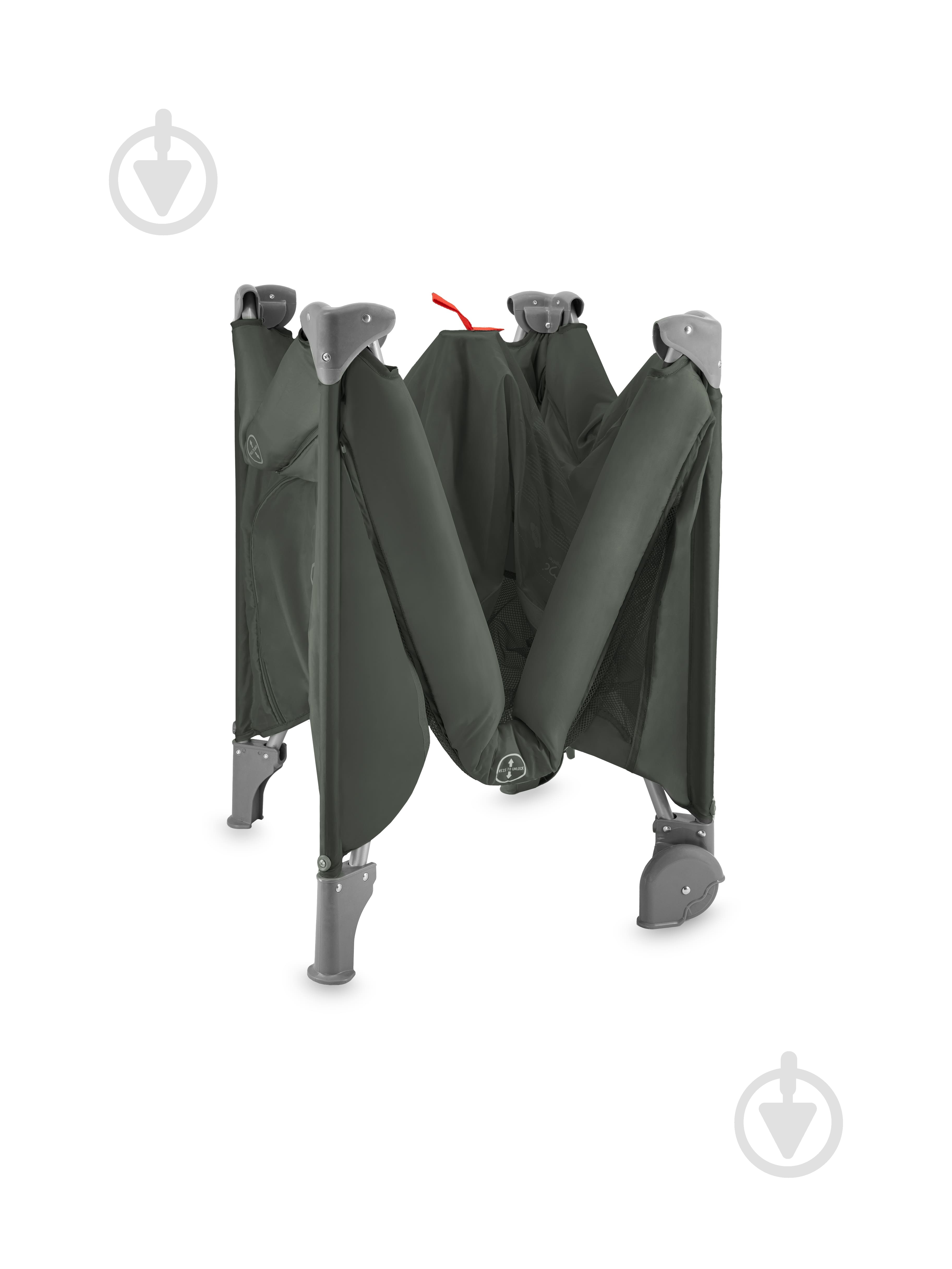 Манеж MoMi BELOVE PLUS dark green LOZE00025 - фото 3