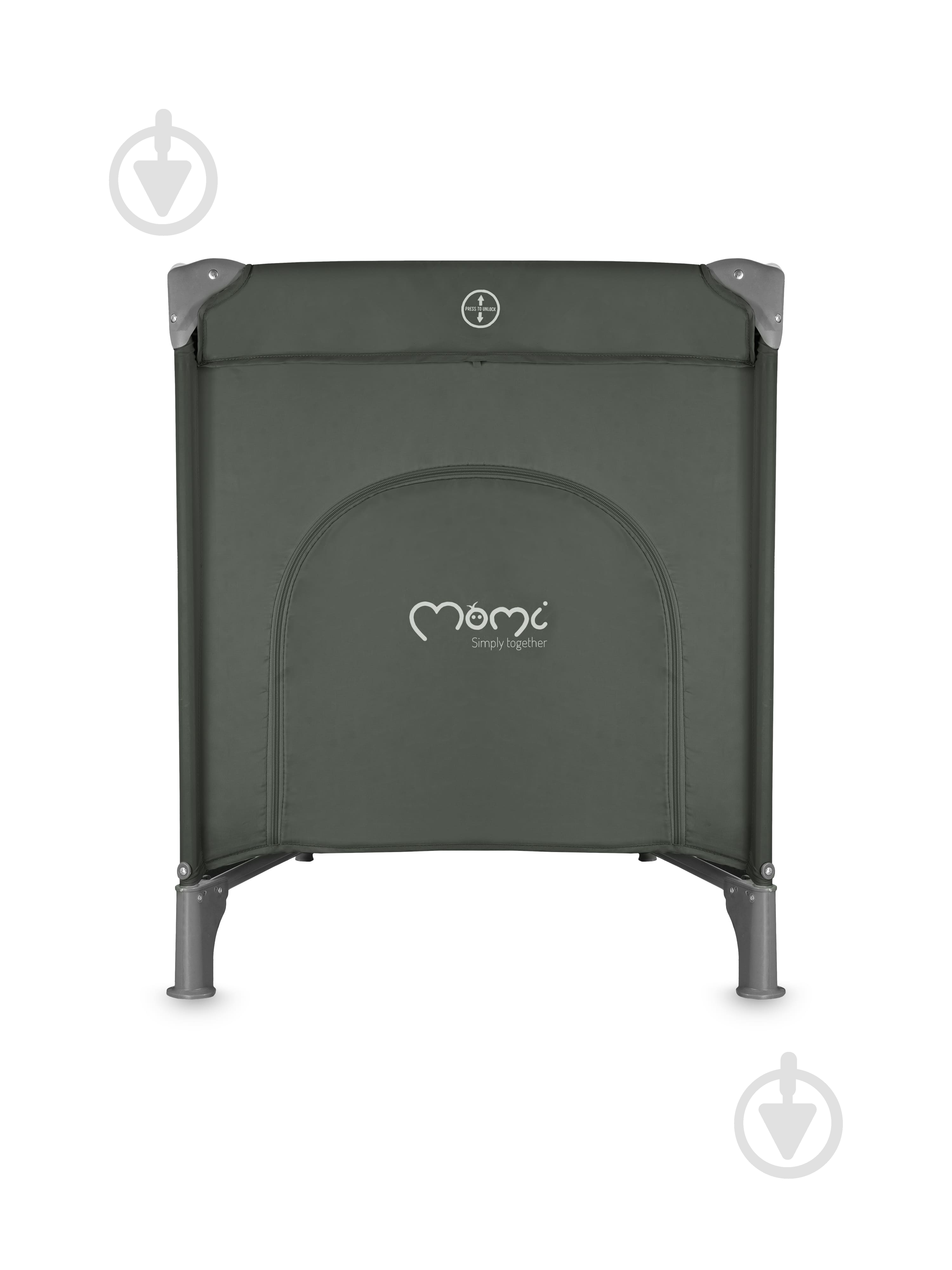 Манеж MoMi BELOVE PLUS dark green LOZE00025 - фото 6