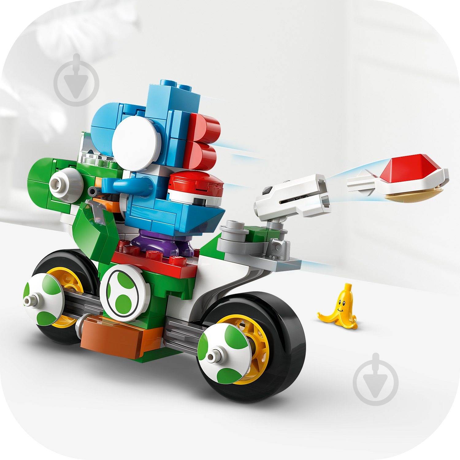ᐉ Конструктор LEGO Super Mario Mario Kart™ – Yoshi Bike 72031