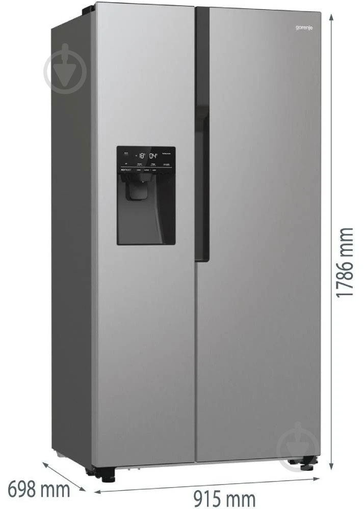 Холодильник Gorenje NRR9185ESXL - фото 12