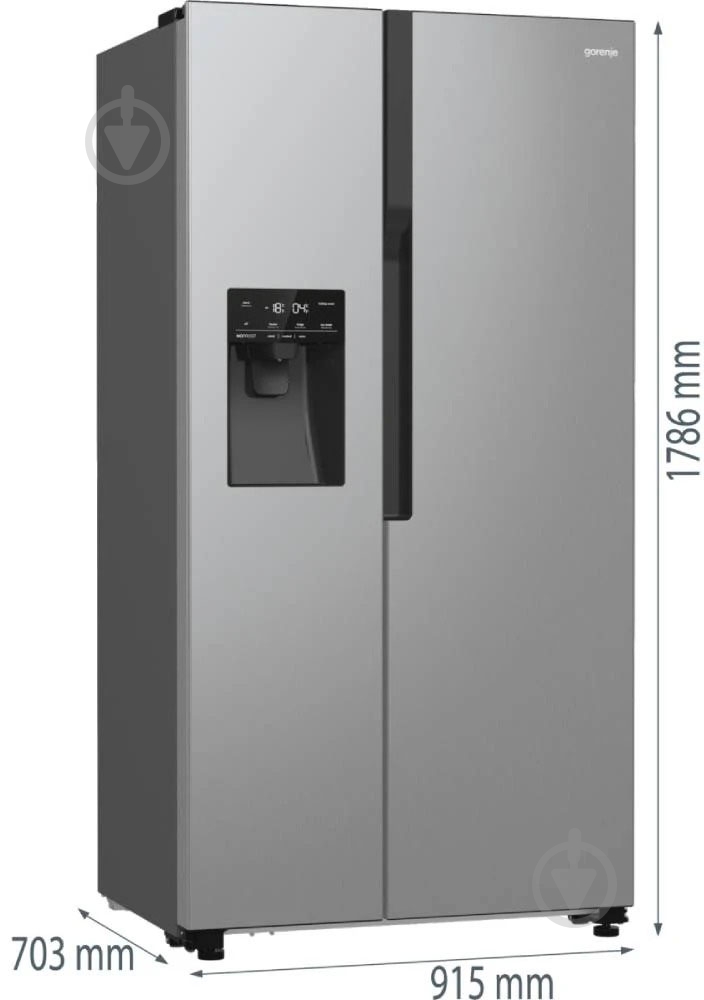 Холодильник Gorenje NRR9185ESXL1 - фото 14