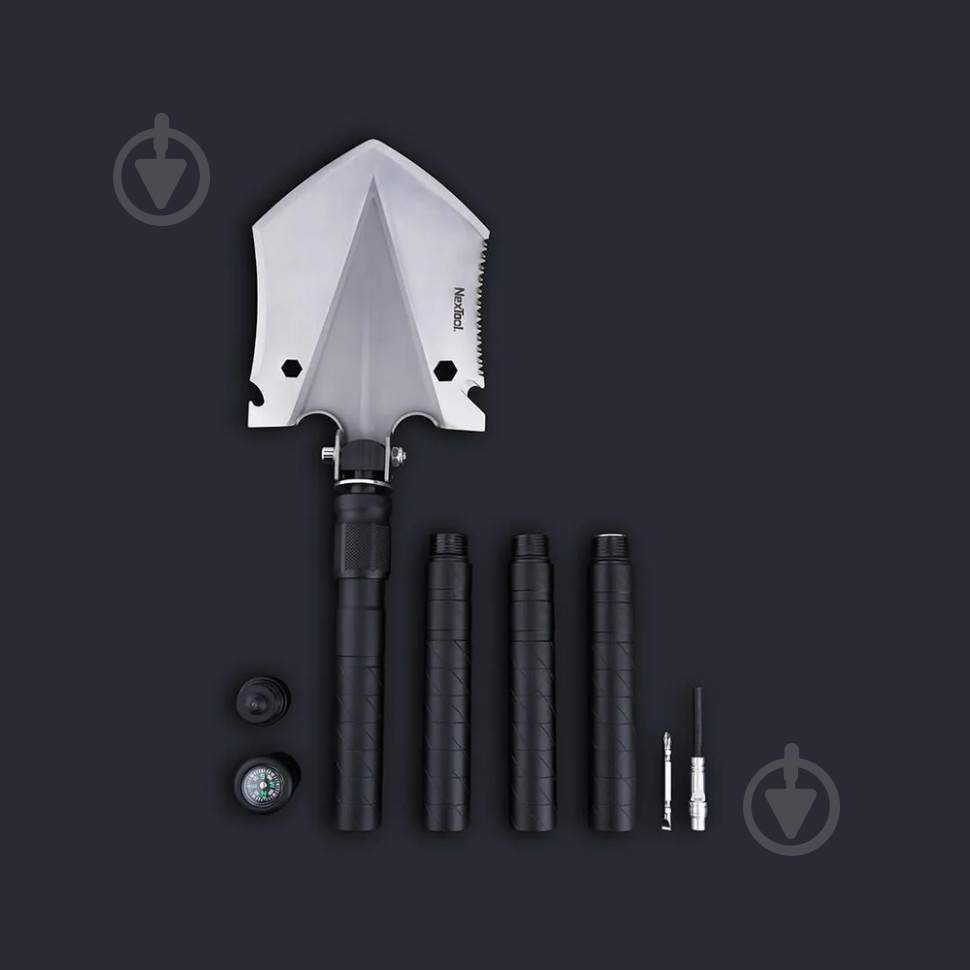 Лопата NexTool многофункциональная Folding Shovel Regular - фото 3 Лопата NexTool многофункциональная Folding Shovel Regular - фото 3