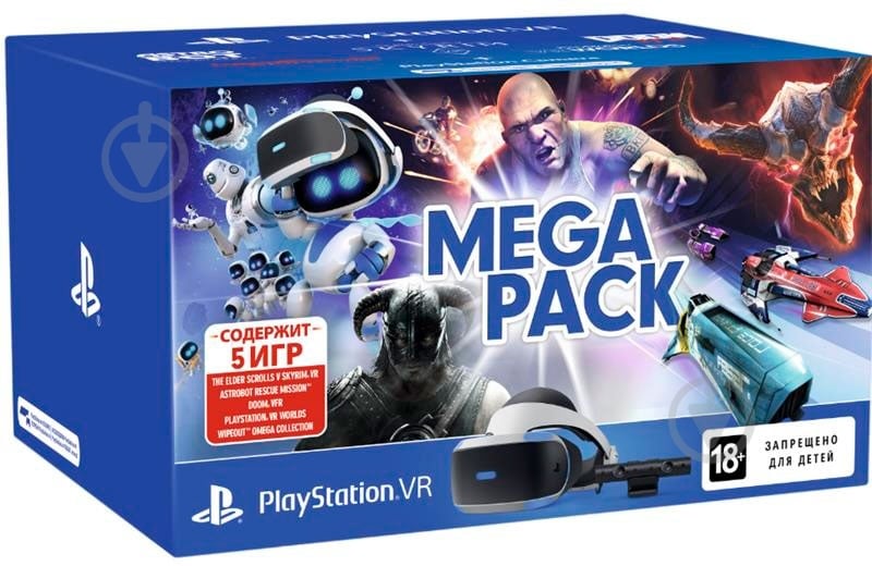 ᐉ Окуляри віртуальної реальності Sony PlayStation VR MegaPack (5