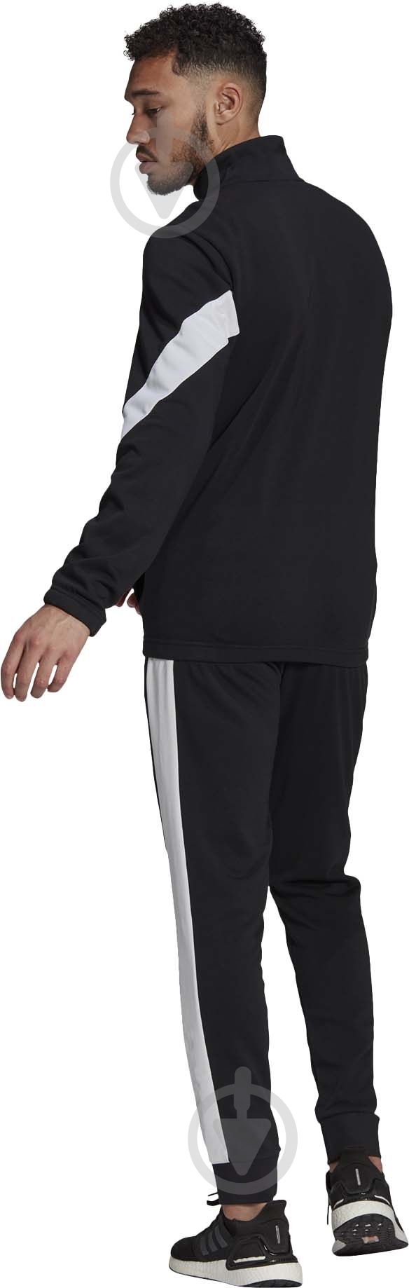 Спортивний костюм Adidas M COTTON TS GM3826 р. 2XL чорно-білий - фото 5