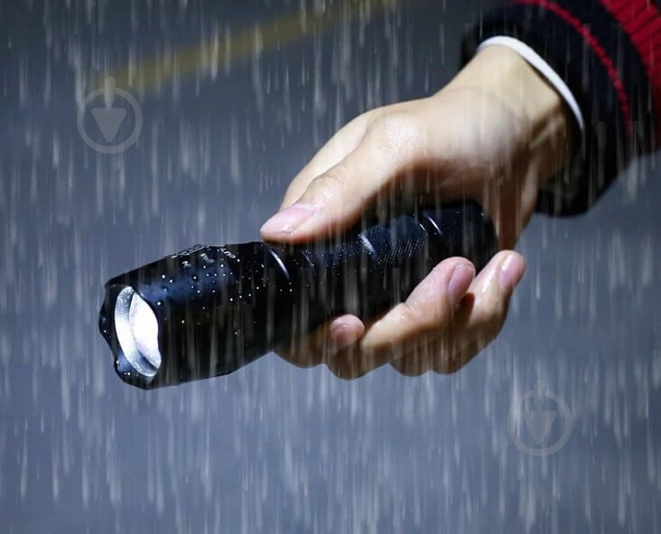 Ліхтар Cata СТ-8025 LED 6400K чорний - фото 2