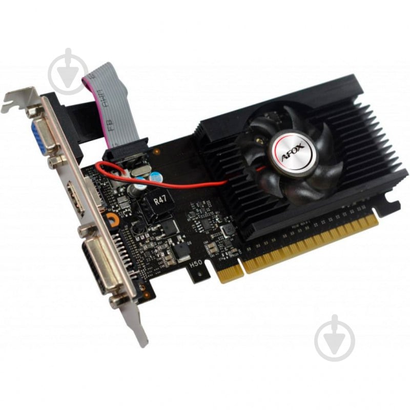 Видеокарта AFOX Geforce GT710 2GB GDDR3 64bit (AF710-2048D3L5-V3) - фото 2 Видеокарта AFOX Geforce GT710 2GB GDDR3 64bit (AF710-2048D3L5-V3) - фото 2