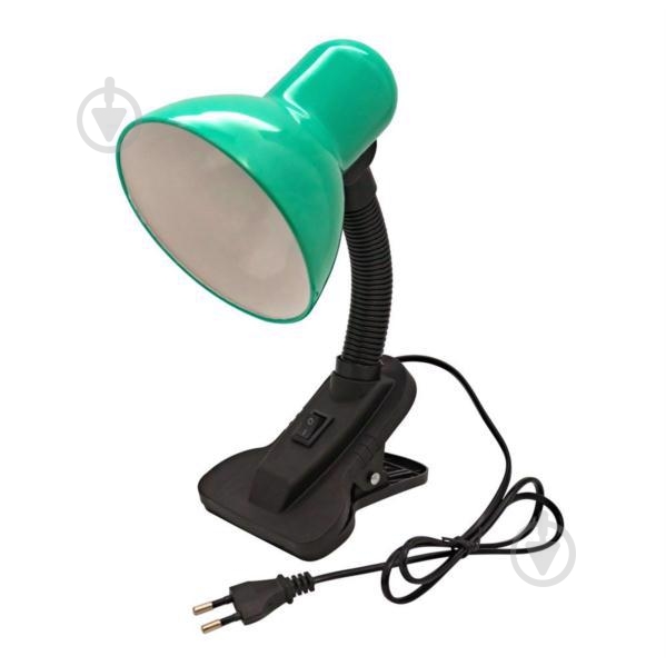 Настольная лампа Focus Light 60 Вт Е27 108 зелена - фото 1 Настольная лампа Focus Light 60 Вт Е27 108 зелена - фото 1