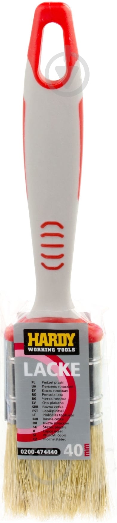 Кисть плоская Hardy серия 47 40 мм 0200-474440 - фото 3 Кисть плоская Hardy серия 47 40 мм 0200-474440 - фото 3