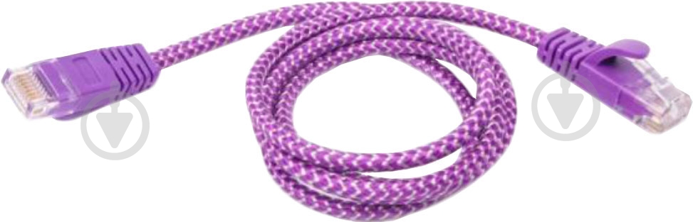 Патч-корд Viewcon NL009 1 м фиолетовый - фото 1 Патч-корд Viewcon NL009 1 м фиолетовый - фото 1