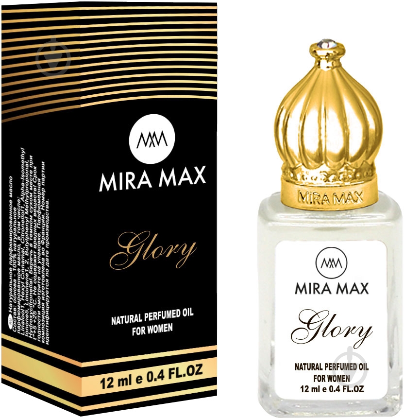 Масло парфюмированное MIRA MAX Glory 12 мл - фото 1