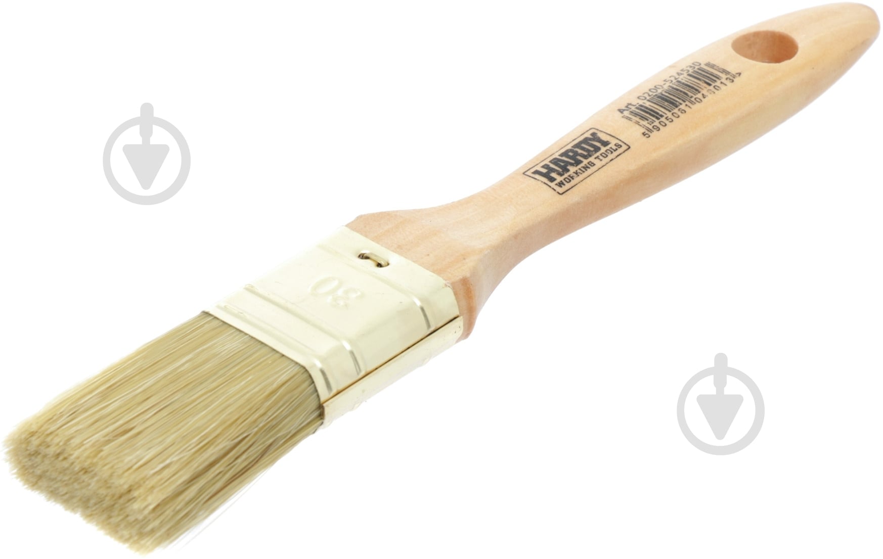 Кисть плоская Hardy серия 52 30 мм 0200-524530 - фото 2