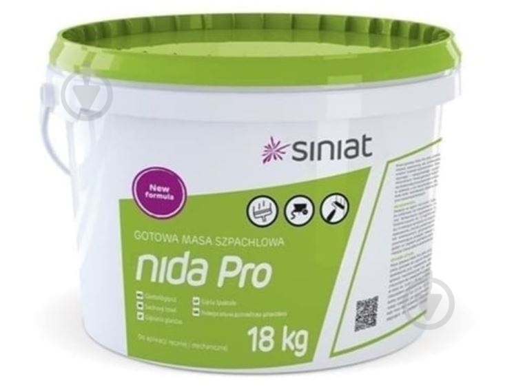 Шпаклевка Siniat NIDA PRO 18 кг - фото 1