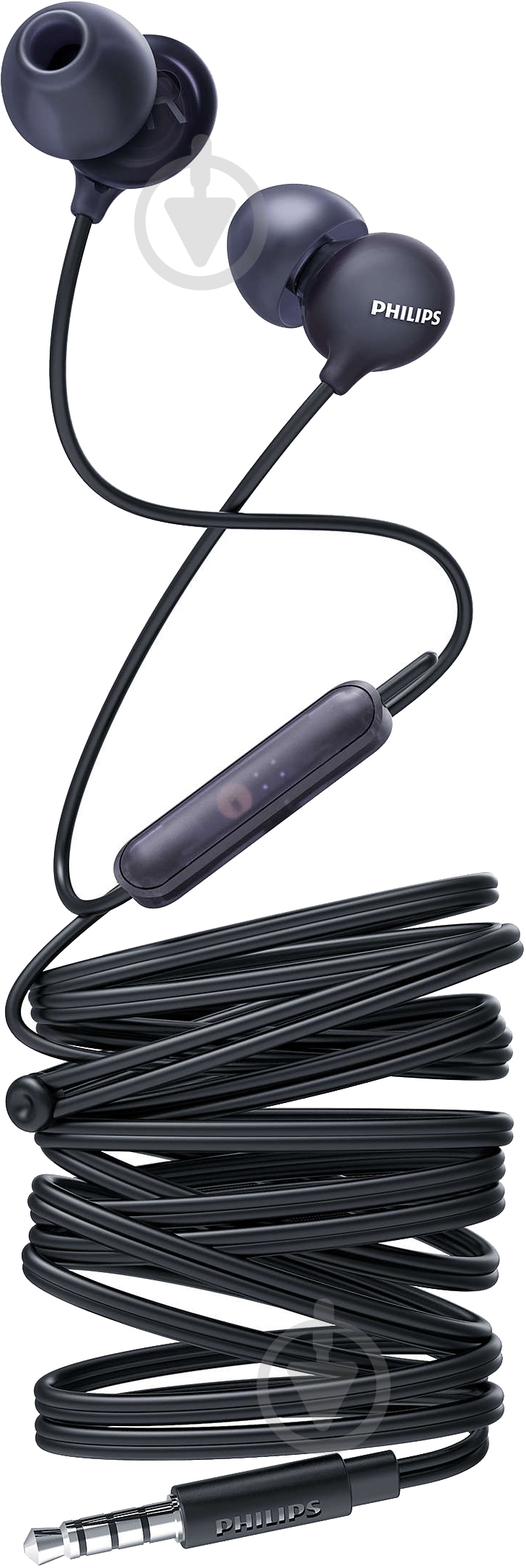 Навушники Philips SHE2405BK/00 violet - фото 1