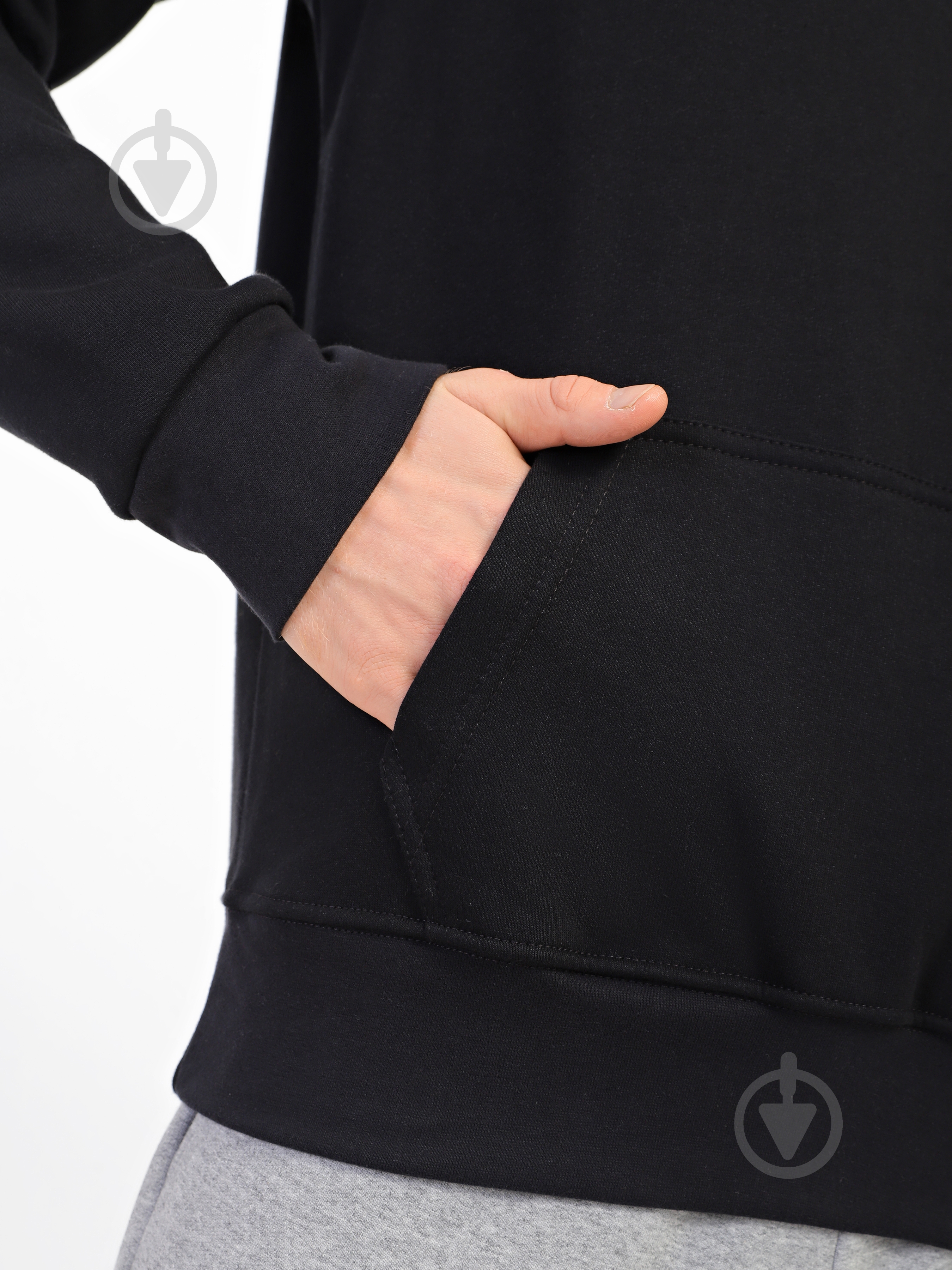 Худи Роза 1707061 р. M черный - фото 6