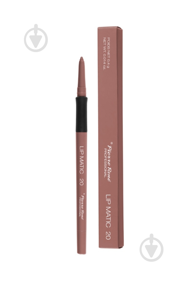 Карандаш для губ Pierre Rene Pierre Rene Карандаш для губ автоматический №20 (002) Chocolate Brown 0,4 г - фото 1