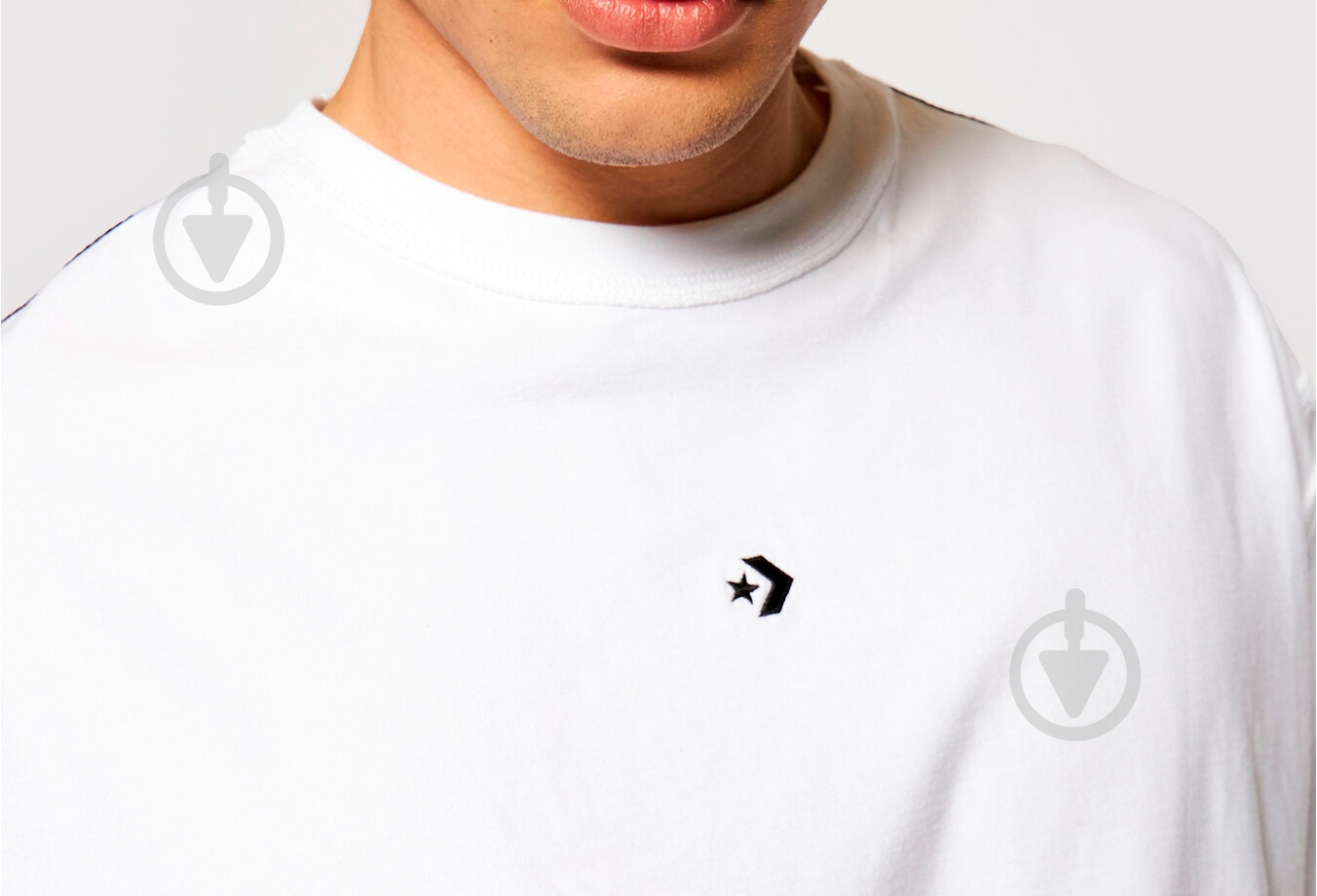 Футболка Converse Crossover Tee 10020975-A01 р.2XL белый - фото 10