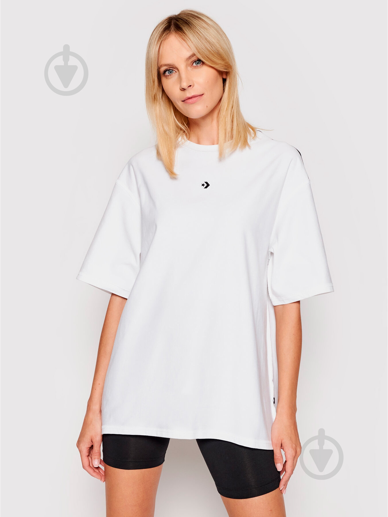 Футболка Converse Crossover Tee 10020975-A01 р.2XL белый - фото 4