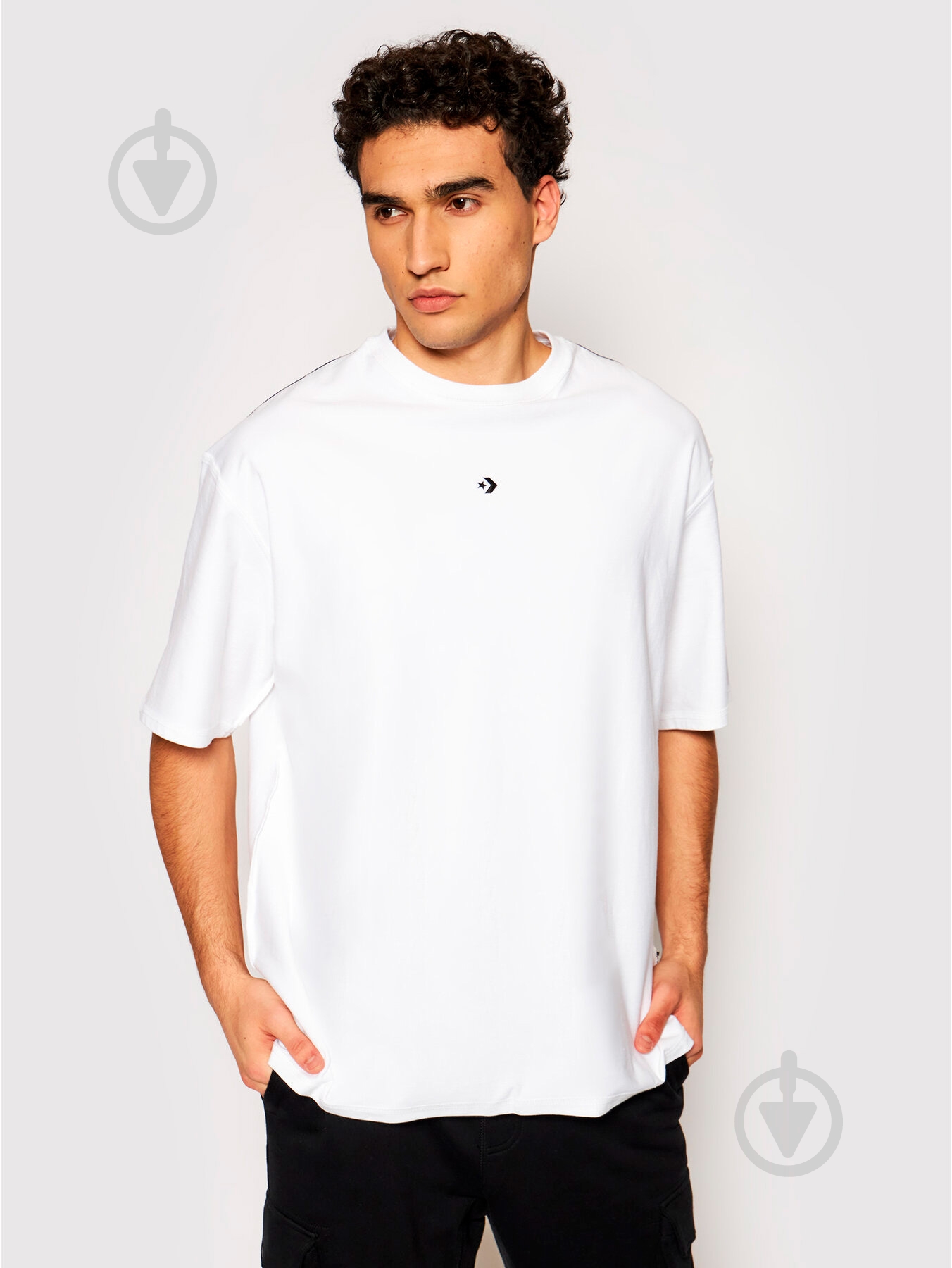 Футболка Converse Crossover Tee 10020975-A01 р.2XL белый - фото 7