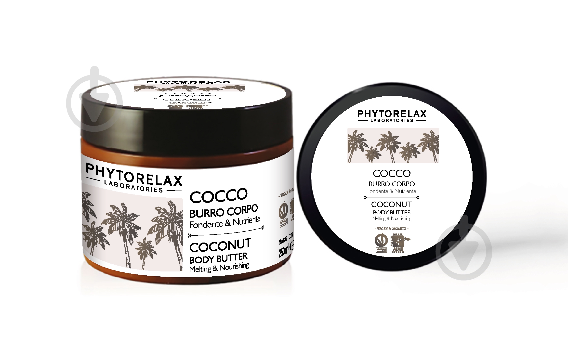 Крем-масло Phytorelax Coconut Body Butter 225 мл - фото 1 Крем-масло Phytorelax Coconut Body Butter 225 мл - фото 1