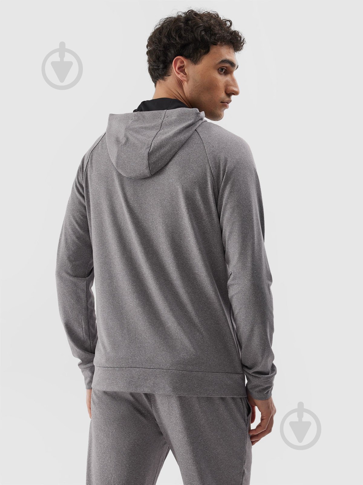 Джемпер 4F SWEATSHIRT FNK M209 4FAW23TFSWM209-27M р.M серый - фото 3