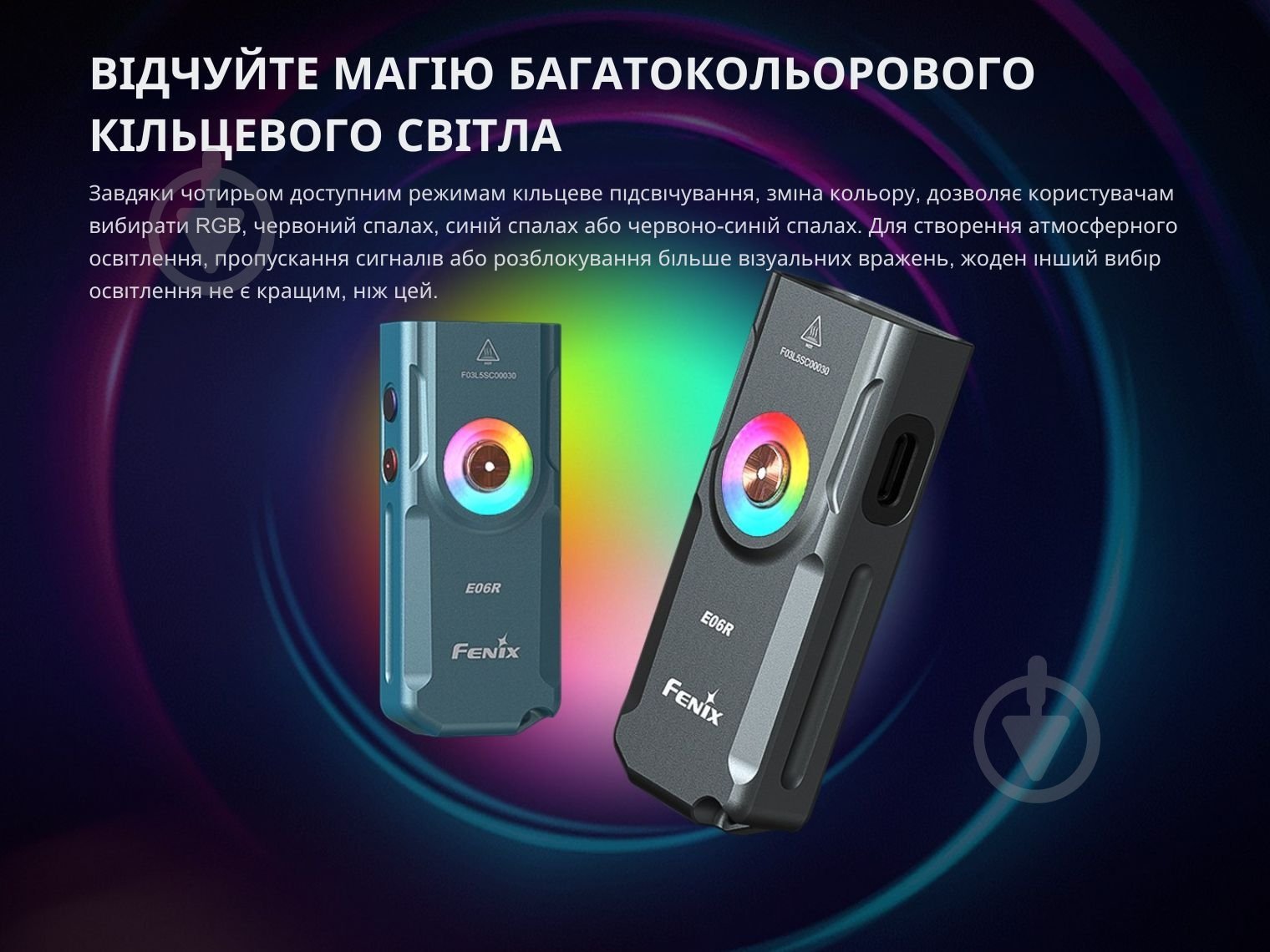 Фонарик карманный Fenix E06R бирюзовый 700 Lm бирюзовый E06R-TQ - фото 14 Фонарик карманный Fenix E06R бирюзовый 700 Lm бирюзовый E06R-TQ - фото 14