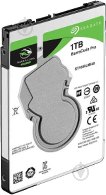 Жесткий диск Seagate 1 ТБ 2,5" SATA III (ST1000LM049) silver - фото 3 Жесткий диск Seagate 1 ТБ 2,5" SATA III (ST1000LM049) silver - фото 3