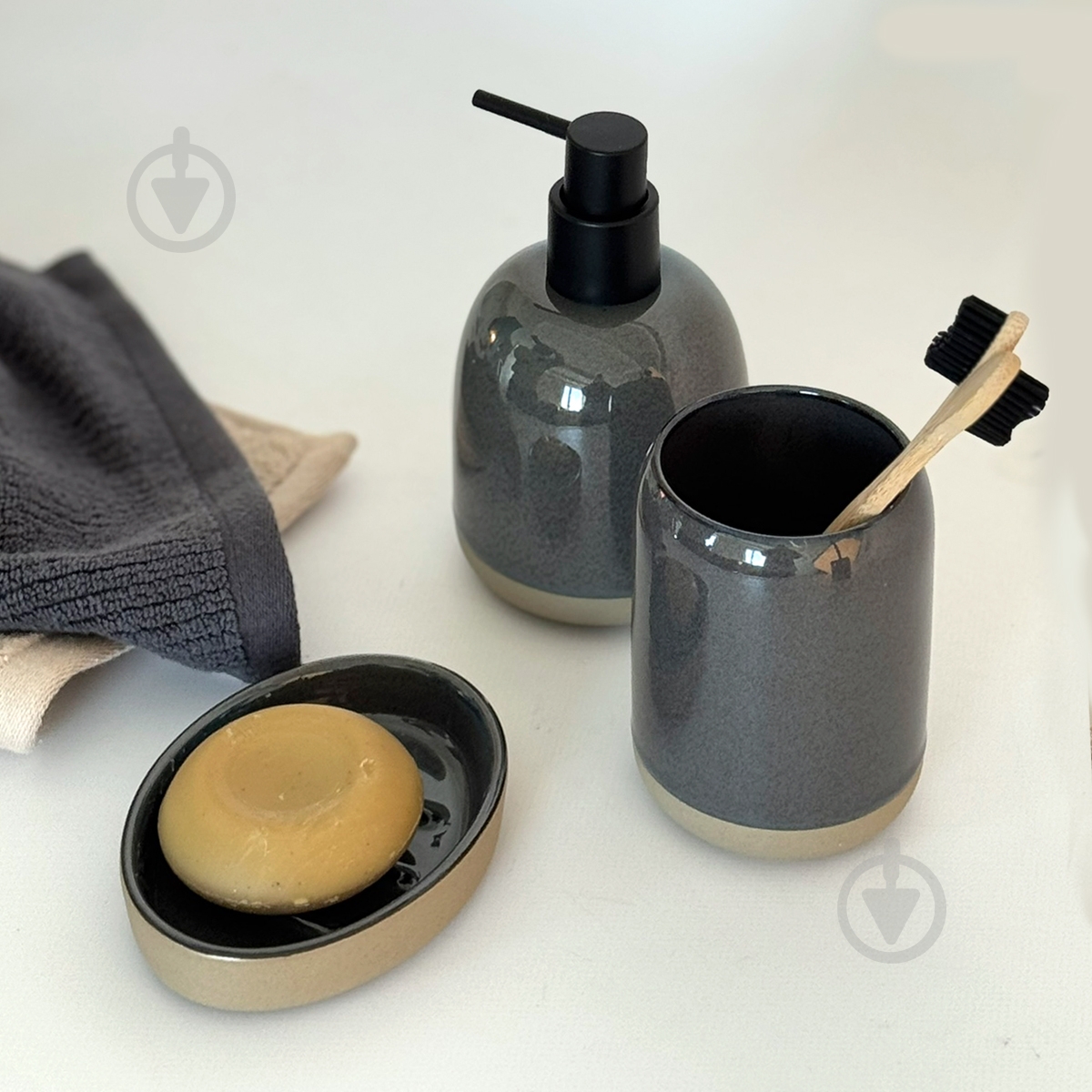 Мыльница MVM Delhi BA-49 Gray - фото 3 Мыльница MVM Delhi BA-49 Gray - фото 3