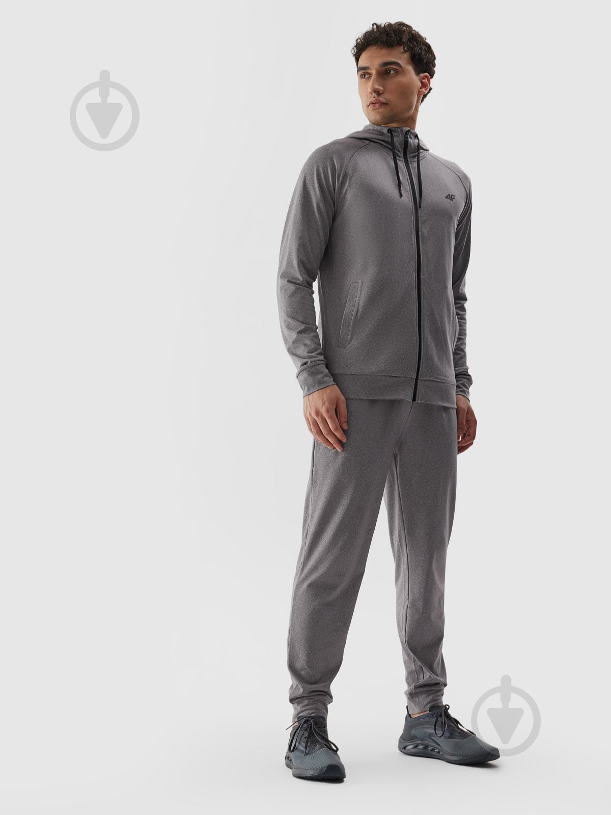 Брюки 4F TROUSERS FNK M350 4FAW23TFTRM350-27M р. S серый - фото 1
