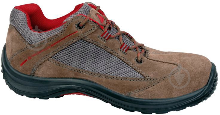 Ботинки Delta Plus Viagi S1P р.41 VIAGISPTR41 темно-серый с красным - фото 1