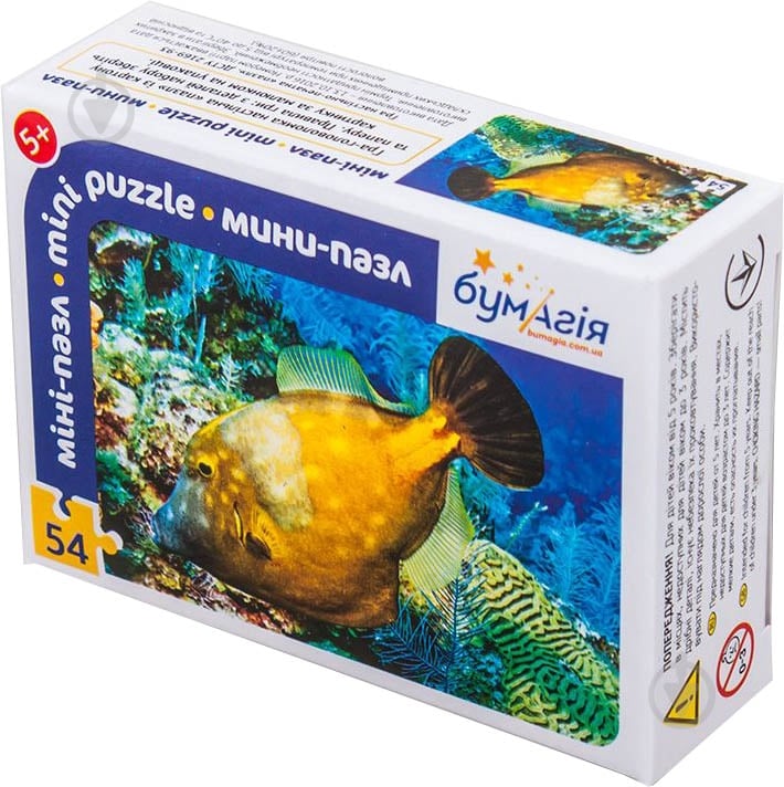 Пазлы Бумагия Рыбки и Котики 54 детали в ассортименте - фото 11 Пазлы Бумагия Рыбки и Котики 54 детали в ассортименте - фото 11