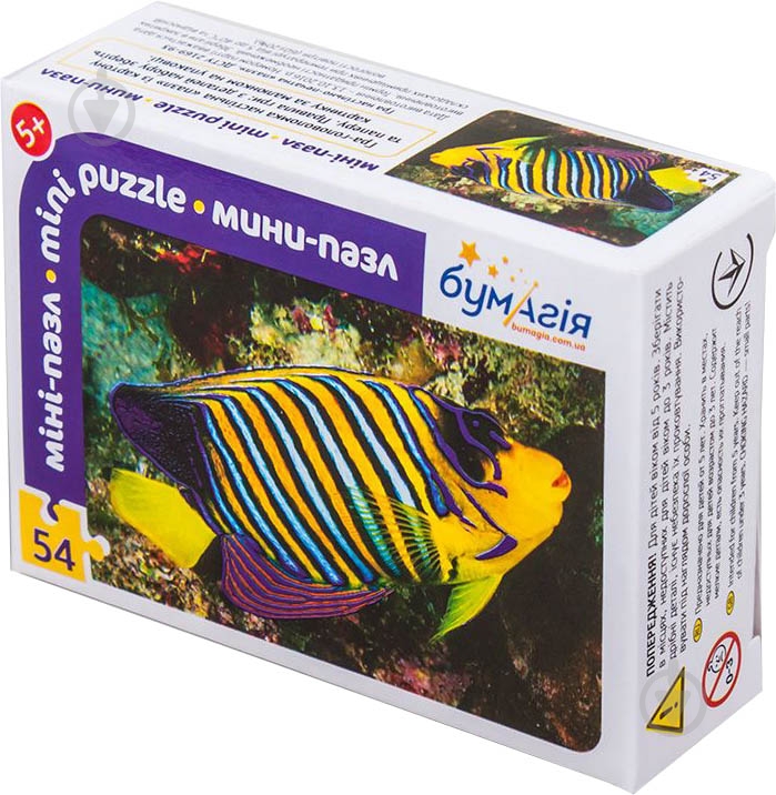 Пазлы Бумагия Рыбки и Котики 54 детали в ассортименте - фото 12 Пазлы Бумагия Рыбки и Котики 54 детали в ассортименте - фото 12