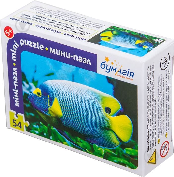 Пазлы Бумагия Рыбки и Котики 54 детали в ассортименте - фото 14 Пазлы Бумагия Рыбки и Котики 54 детали в ассортименте - фото 14