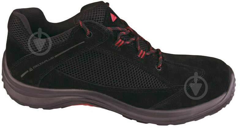 Ботинки Delta Plus Viagi S1P р.45 VIAGISPNR45 черный с красным - фото 1