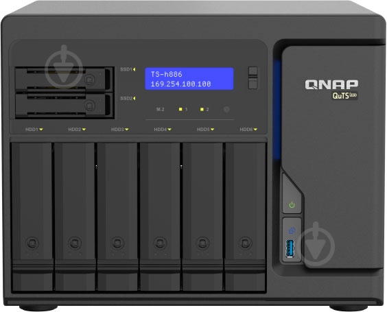 Мережеве сховище QNAP TS-H886-D1622-16G - фото 1