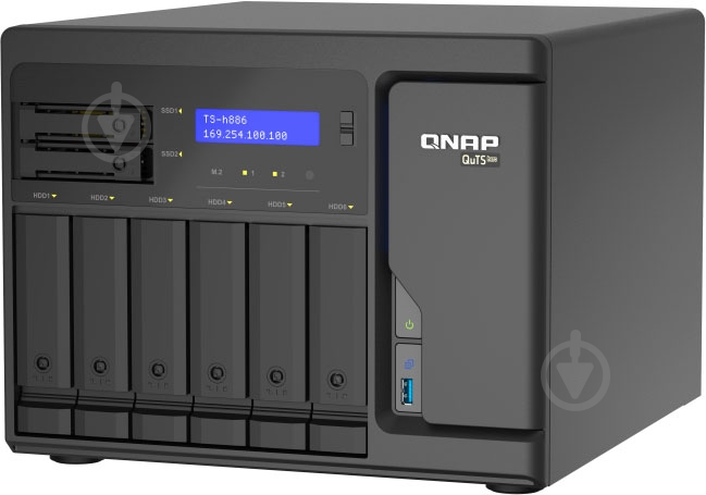 Мережеве сховище QNAP TS-H886-D1622-16G - фото 3