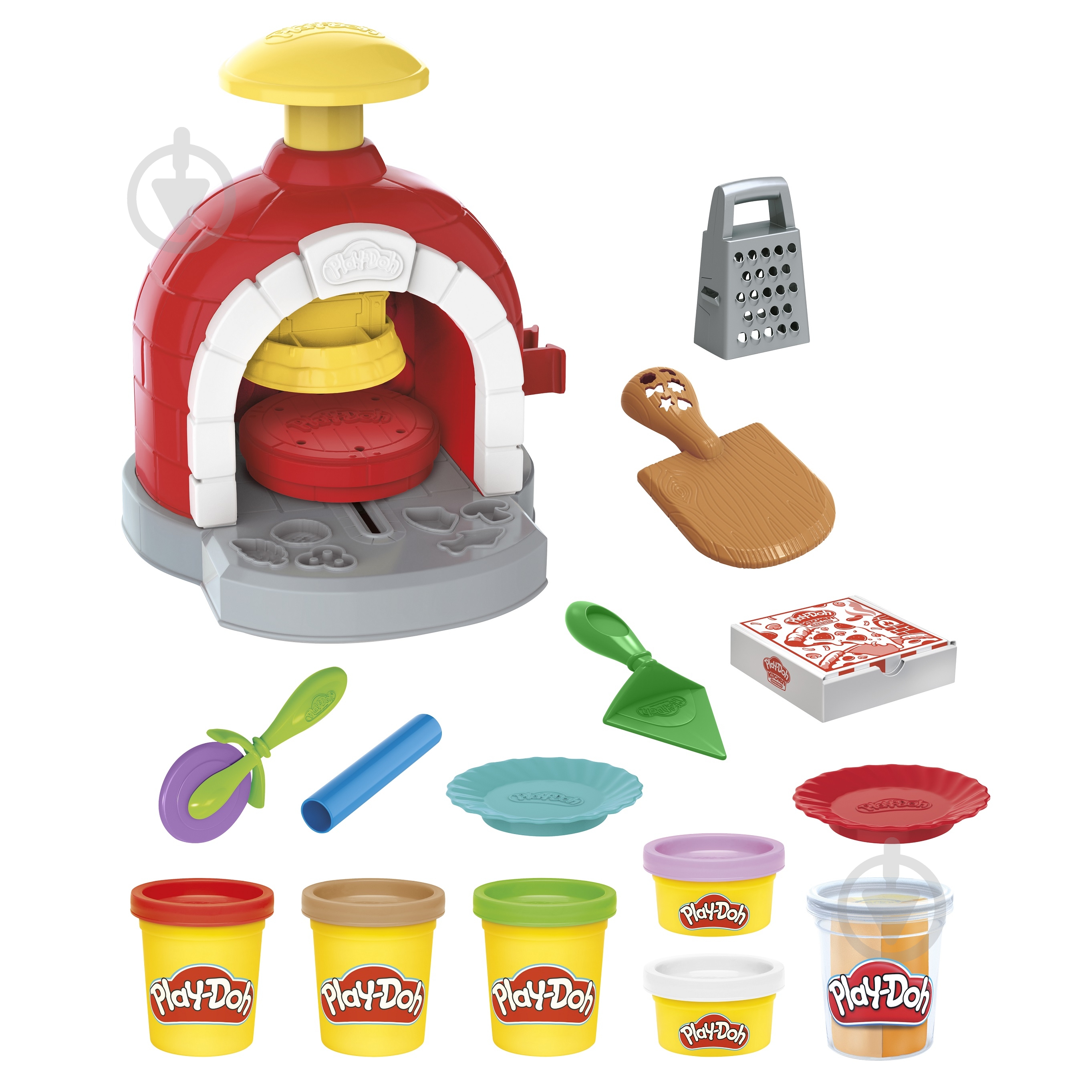 Набір для творчості Play-Doh Печемо піцу з пластиліном F4373 - фото 2