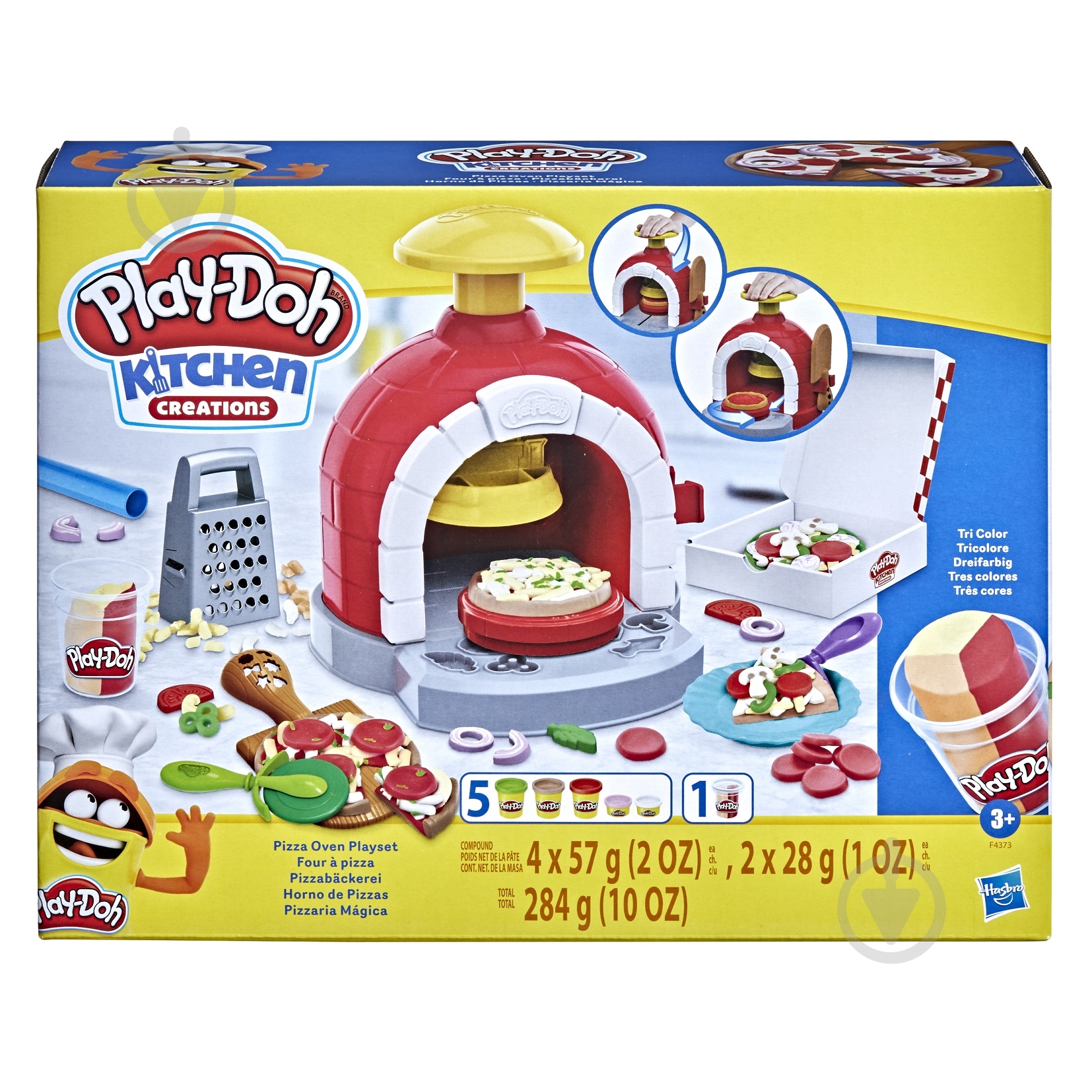 Набір для творчості Play-Doh Печемо піцу з пластиліном F4373 - фото 1