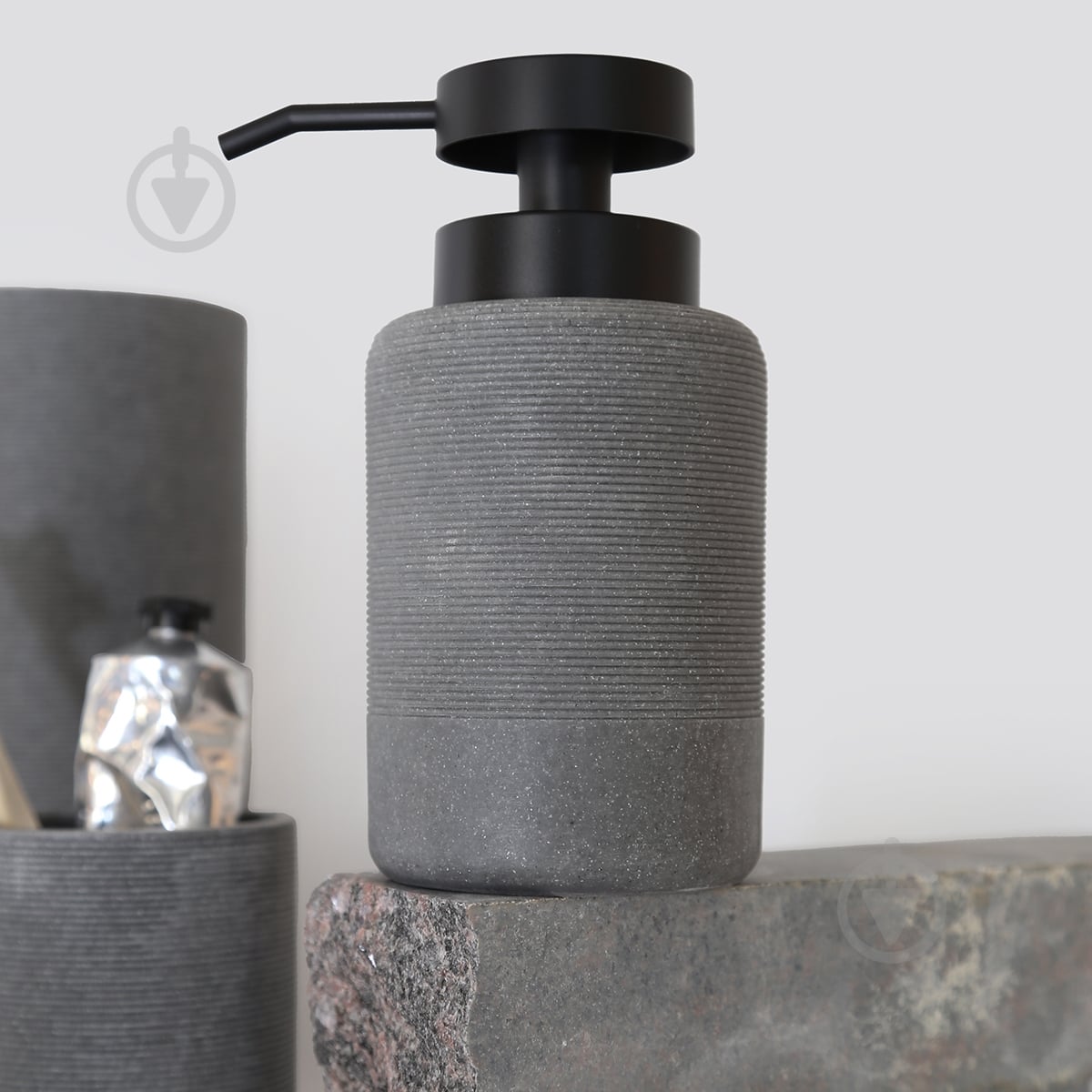 Дозатор для жидкого мыла MVM London BA-42 Gray - фото 10