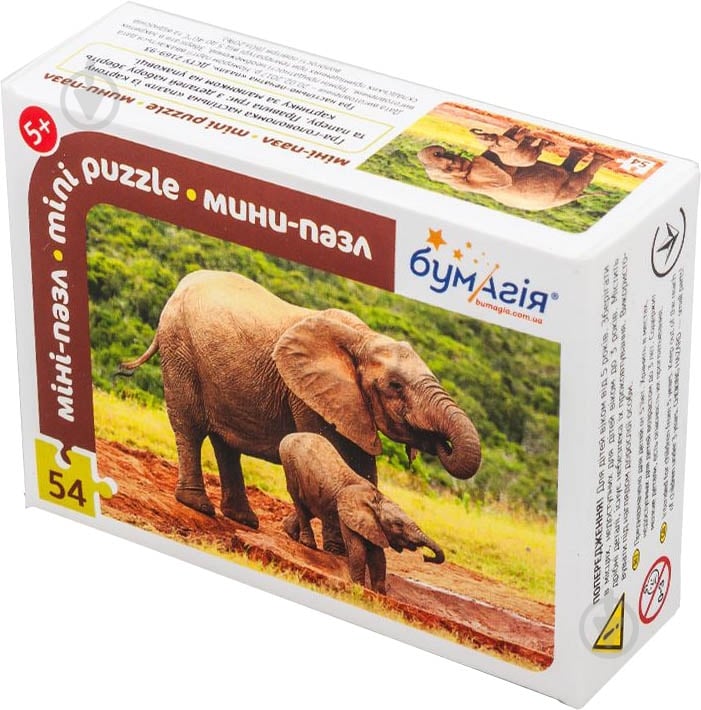 Пазли Бумагія Мами та дитинчата 54 деталі в асортименті - фото 2
