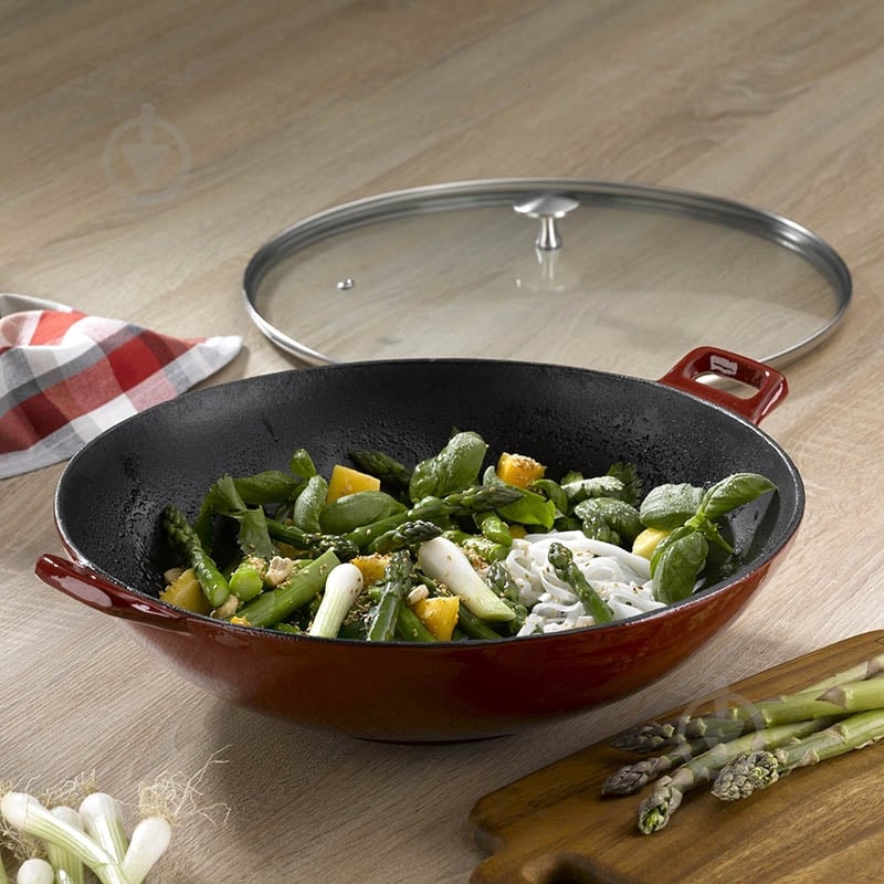 Сковорода WOK із кришкою Kela Calido 36 см 4 л 11947 - фото 3 Сковорода WOK із кришкою Kela Calido 36 см 4 л 11947 - фото 3