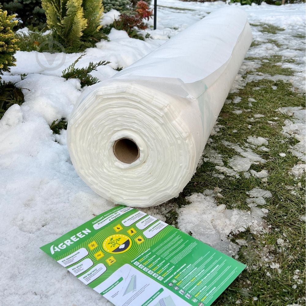 Агроволокно Agreen 50 г/кв.м 3,2х100 - фото 7 Агроволокно Agreen 50 г/кв.м 3,2х100 - фото 7