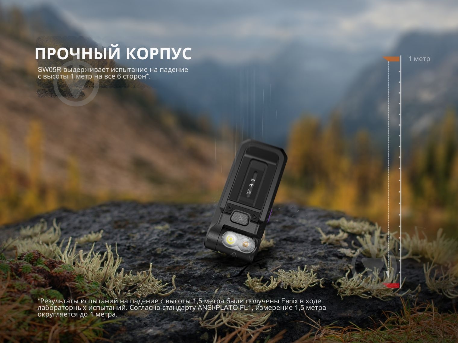 Фонарик Fenix ручной LED черный 150 Lm SW05R-RL - фото 20 Фонарик Fenix ручной LED черный 150 Lm SW05R-RL - фото 20