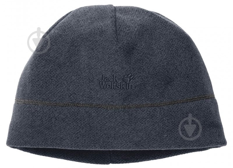 Шапка Jack Wolfskin Skywind Cap 1908741-6230 р.M темно-серый - фото 1