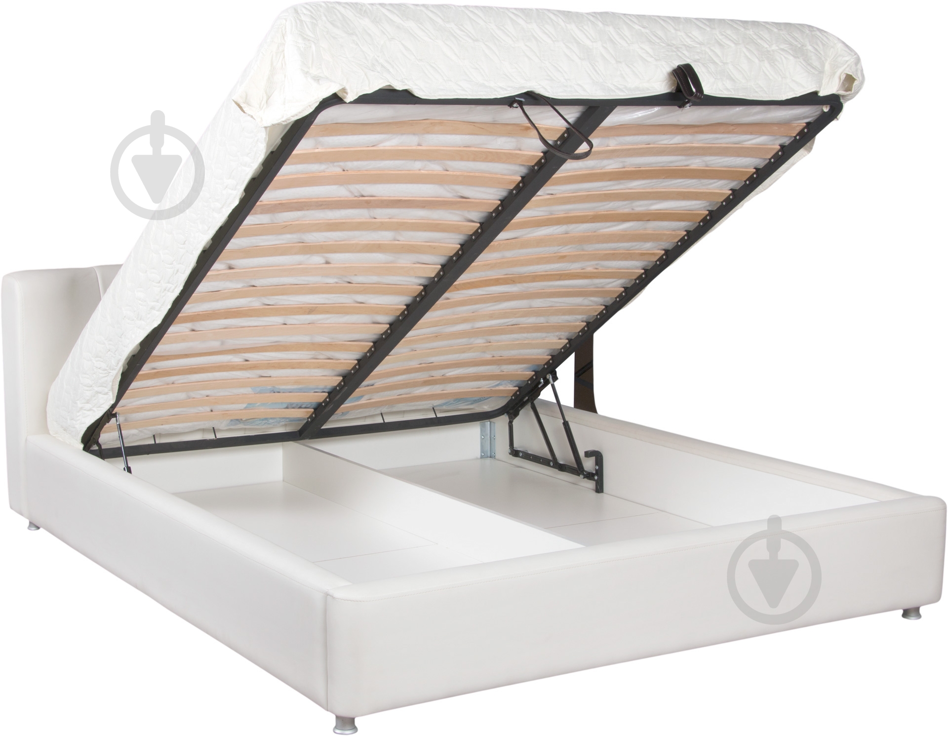 Кровать с подъемным механизмом Embawood Релакс-2 MW1600 160x200 см белый - фото 3