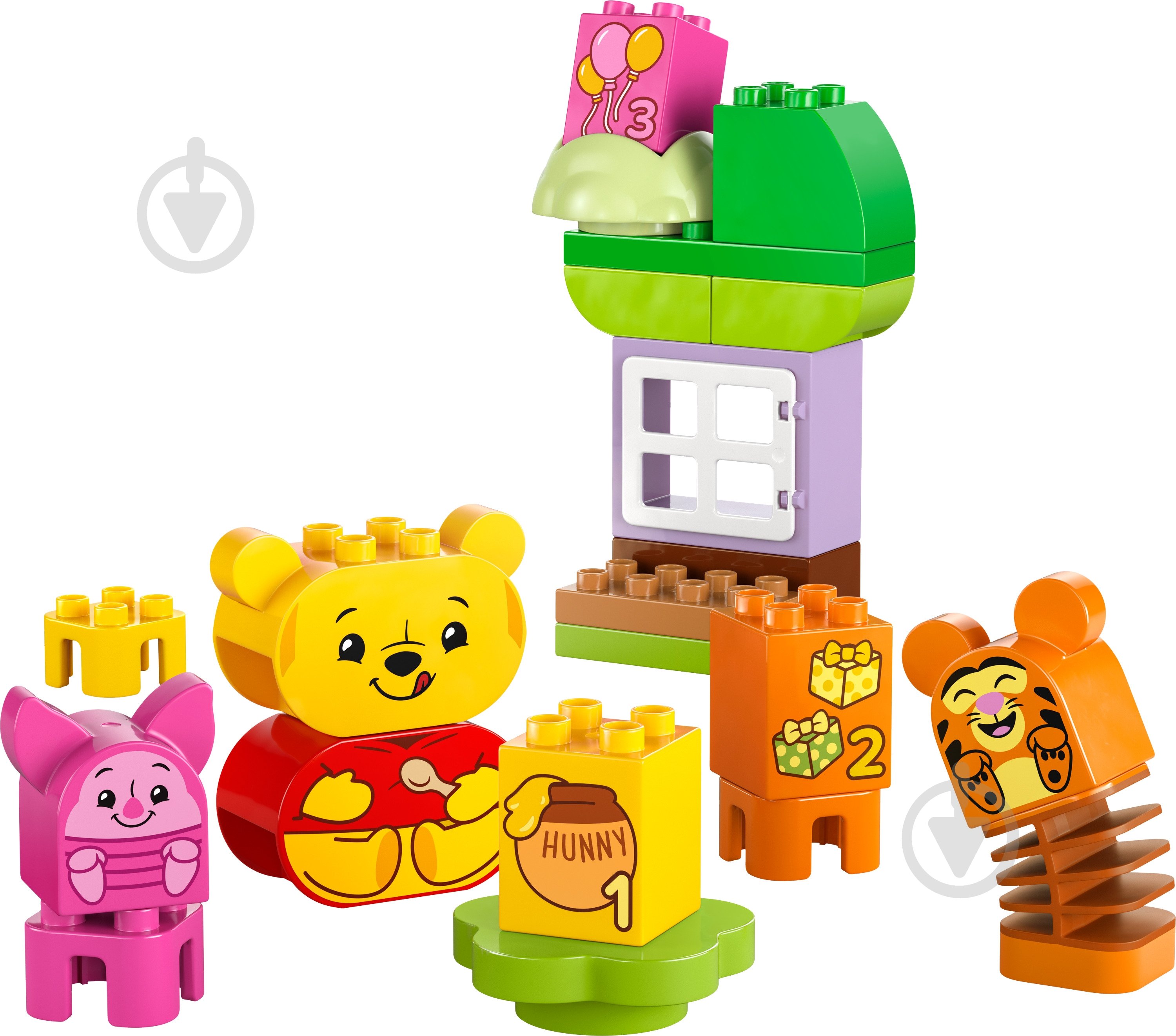 Конструктор LEGO DUPLO Disney День народження Вінні Пуха 10457 - фото 3 Конструктор LEGO DUPLO Disney День народження Вінні Пуха 10457 - фото 3