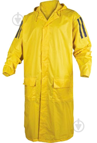 Плащ від дощу Delta Plus МА400 р. XXL MA400JAXX жовтий - фото 1 Плащ від дощу Delta Plus МА400 р. XXL MA400JAXX жовтий - фото 1