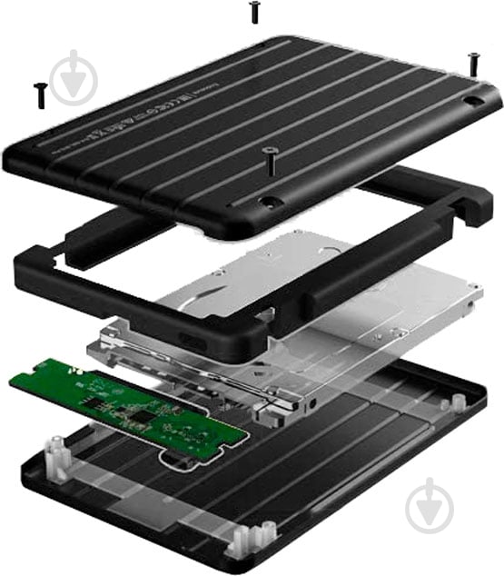 Карман для 2.5" HDD Silicon Power SP000HSPSD75PSCK - фото 8