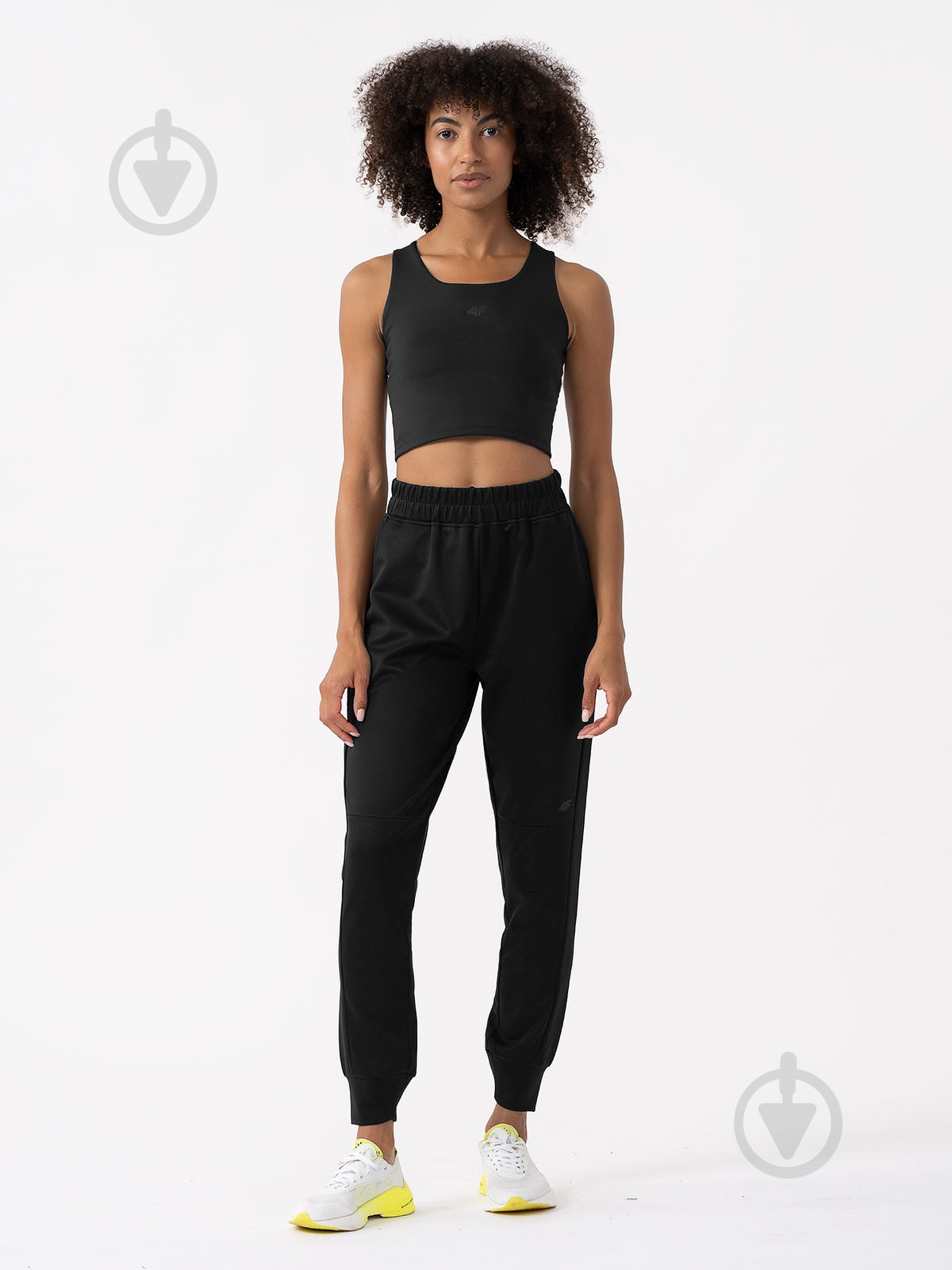 Брюки 4F TROUSERS FNK F325 4FAW23TFTRF325-20S р. S черный - фото 1